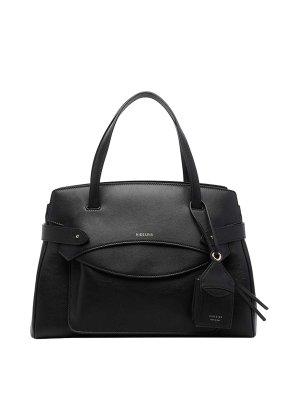 HIDESINS: totes bags - Black Medium Lullaby Handbag