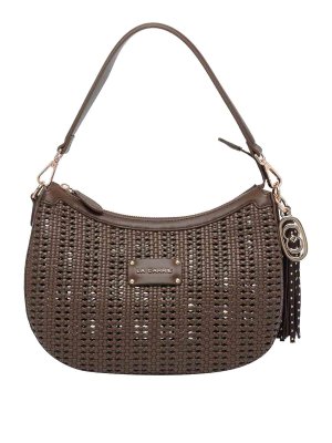 LA CARRIE: shoulder bags - Woven Shoulder Bag