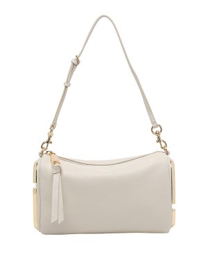 MARC JACOBS: shoulder bags - White The Snapshot Shoulder Bag