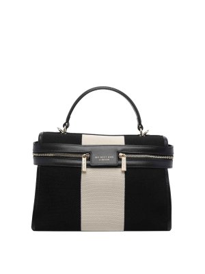 MY BEST BAG: shoulder bags - Black And White Bazaar Shoulder Bag