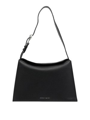 ORCIANI: shoulder bags - Black Trinity Shoulder Bag