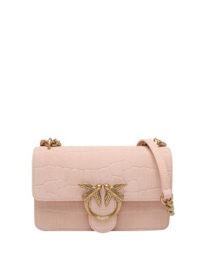 Pinko: Sacs bandoulière - Sac Bandoulière - Couleur Chair
