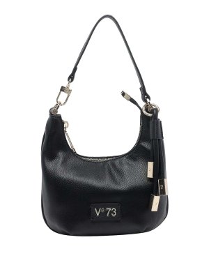 v°73: borse a spalla - Borsa a tracolla color ambra nera
