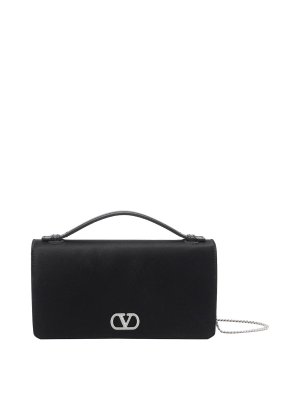 VALENTINO GARAVANI: cross body bags - Vlogo Signature Mini Crossbody Bag