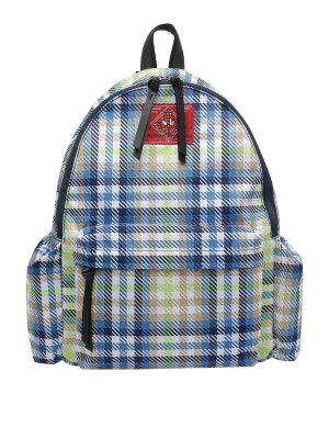 VIVIENNE WESTWOOD: backpacks - Fluro Tartan Medium George Backpack