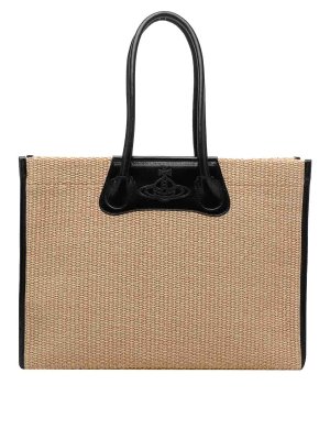 VIVIENNE WESTWOOD: totes bags - Troy Tote Bag