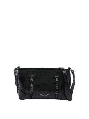 ZADIG&VOLTAIRE: cross body bags - E Bblack Sunny Mood Vintage Crossbody Bag