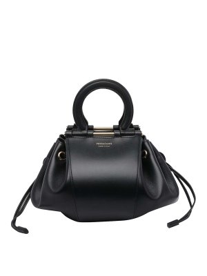 SALVATORE FERRAGAMO: クロスボディバッグ - クロスボディバッグ - 黒