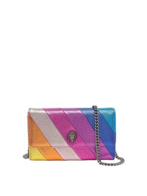 KURT GEIGER: clutches - Multicolor London Chain Wallet