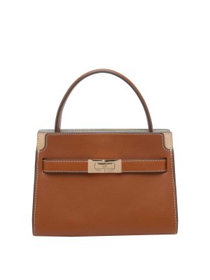TORY BURCH: totes bags - Petite Double Lee Radziwill Handbag