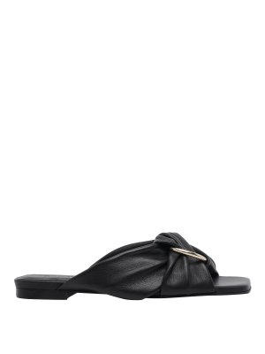 ANGEL ALARCON: flat shoes - Next Negro 016J Flat Sandals