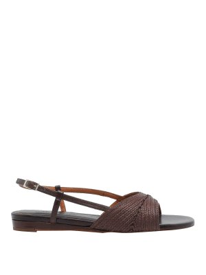 ANGEL ALARCON: sandals - Brown 638A Sandals