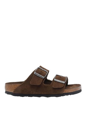 BIRKENSTOCK: Sandales - Sandales - Marron