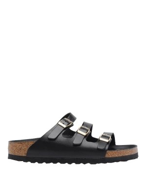 BIRKENSTOCK: Sandalen - Sandalen - Schwarz