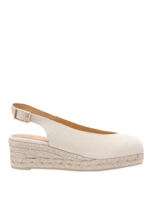 CASTANER: espadrilles - Ivory Dosalia Wedges