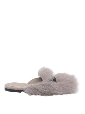 DOLCE & GABBANA: Mocassins & Chaussures bateau - Mocassins - Gris