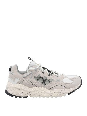 FLOWER MOUNTAIN: trainers - Grey Yamabushi Sneakers