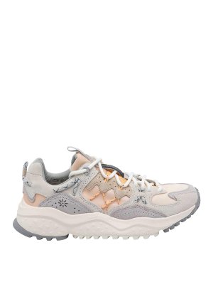 FLOWER MOUNTAIN: trainers - Grey Yamabushi Sneakers