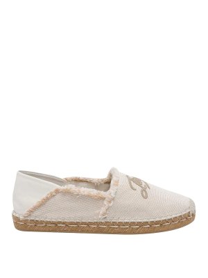 JIMMY CHOO: espadrilles - Avi Flat Espadrilles