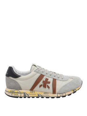 PREMIATA: Chaussures de sport - Baskets - Gris