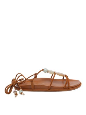 Stuart Weitzman: Sandalen - Sandalen - Braun