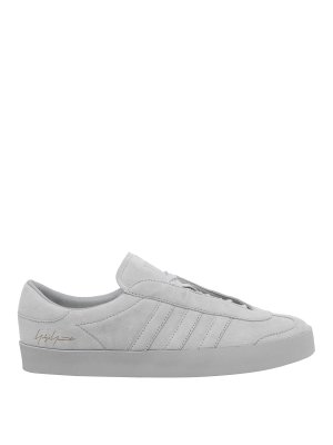 Y-3: Chaussures de sport - Baskets - Gris
