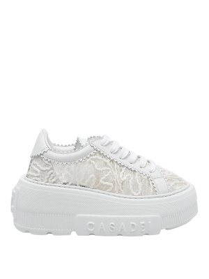 Casadei: trainers - White Liberty Nexus Sneakers