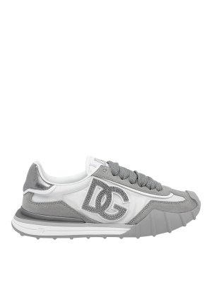 DOLCE & GABBANA: Chaussures de sport - Baskets - Gris