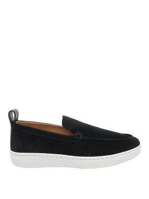 LANVIN: Mocassins & Chaussures bateau - Chaussons - Noir