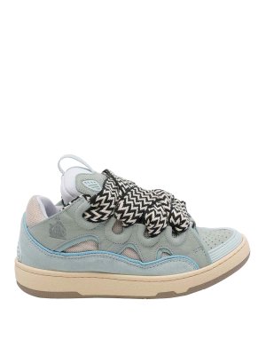 LANVIN: Chaussures de sport - Baskets - Bleu