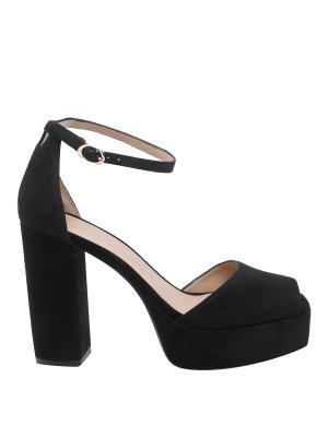 Stuart Weitzman: Escarpins - Chaussures À Talon - Noir