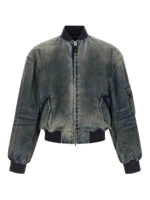 BALENCIAGA: ボンバージャケット - ボンバージャケット - グレー