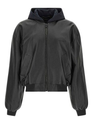 BALENCIAGA: bombers - salon de couture' bomber jacket