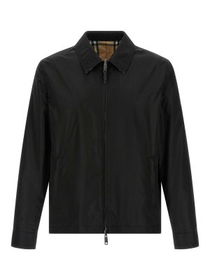 BURBERRY: Casualjacken - Casualjacke - Schwarz