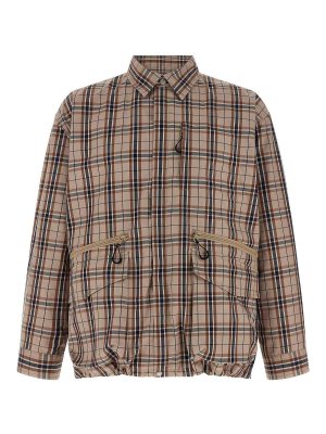 COMME DES GARÇONS HOMMES PLUS: shirts - Check overshirt