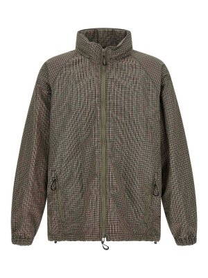COMME DES GARÇONS HOMMES PLUS: casual jackets - Vichy windbreaker