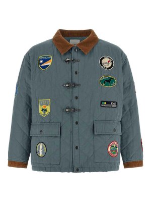 FOUND: casual jackets - farmstead quilt patch' jacket