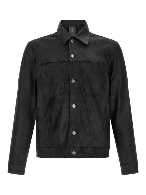 GIORGIO BRATO: Lederjacken - Lederjacke - Schwarz