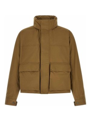 LEMAIRE: parkas - short rain' parka