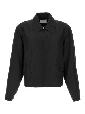 LEMAIRE: casual jackets - Linen canvas jacket