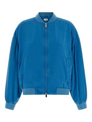 VERSACE: Casualjacken - Casualjacke - Hellblau