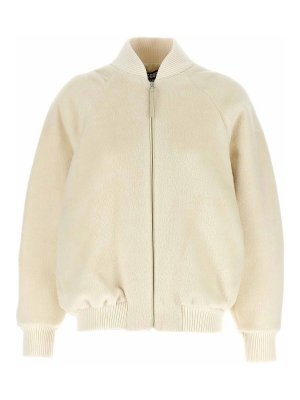 JACQUEMUS: Chaquetas Bomber - Chaqueta Bomber - Blanco