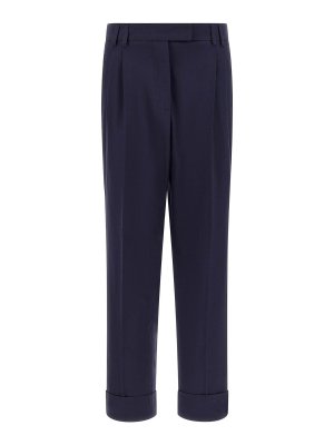 ALBERTO BIANI: Pantalones casual - Pantalón Casual - Azul