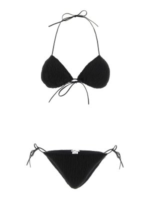 ALLIS: bikinis - Triangle Pleated Bikini