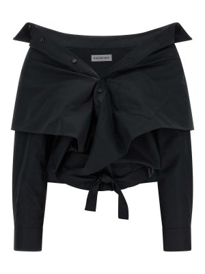 BALENCIAGA: Camisas - Camisa - Negro