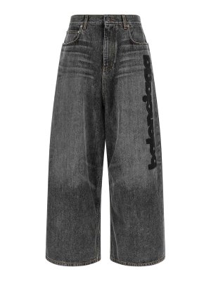 BALENCIAGA: ブーツカットジーンズ - ブーツカットジーンズ - グレー