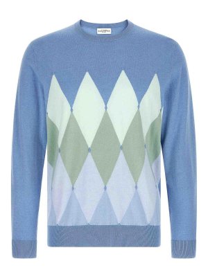 BALLANTYNE: crew necks - Argyle Sweater