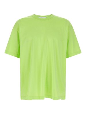 COMME DES GARCONS: t-shirts - Logo Print T-Shirt