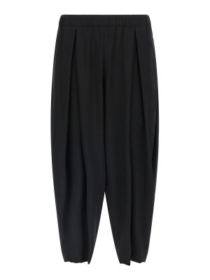 COMME DES GARCONS: Pantalones casual - Pantalón Casual - Negro