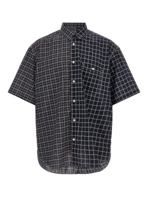 COMME DES GARÇONS HOMMES PLUS: shirts - Check Patterned Shirt